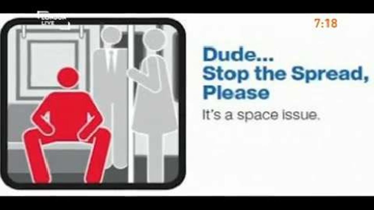 Flight passenger who 'manspread' for six hours told to put his 'leg in his own ****ing seat'