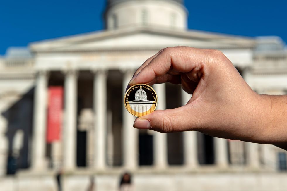 Royal Mint coin celebrates 200 years of the National Gallery