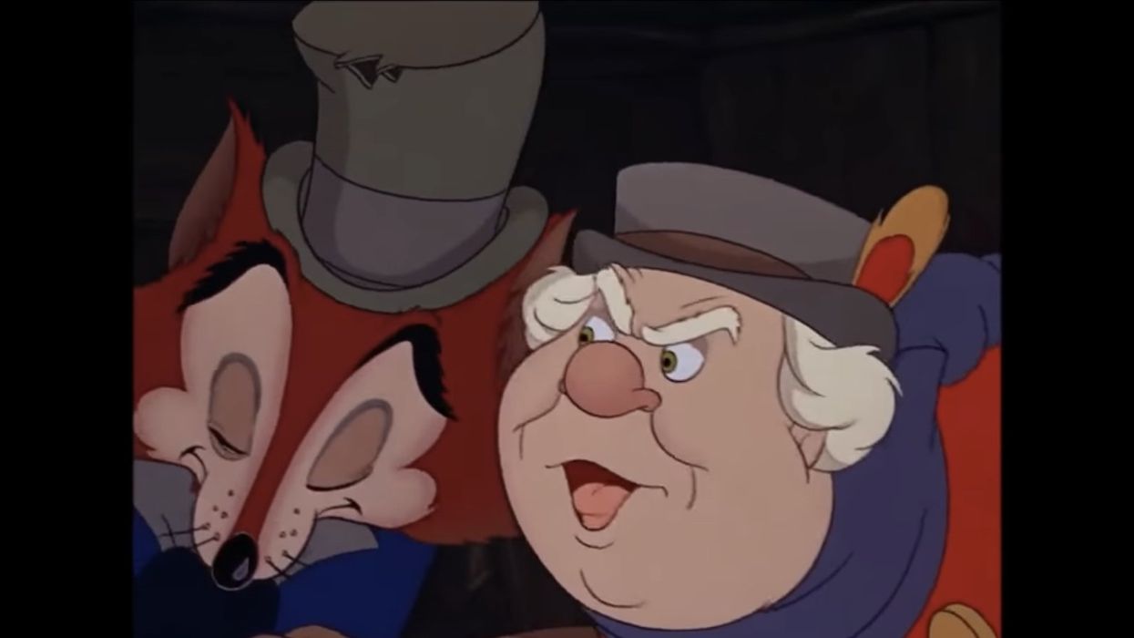 The ‘pub scene’ from Disney’s Pinocchio (1940) 