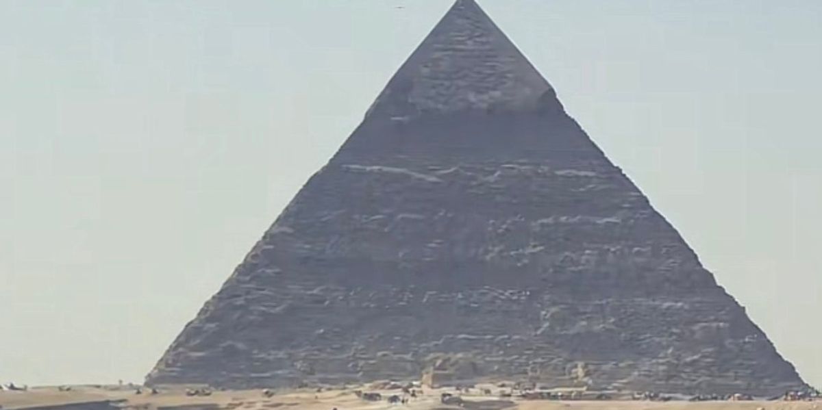 Never-before-seen footage reveals secrets from within the Great Pyramid ...