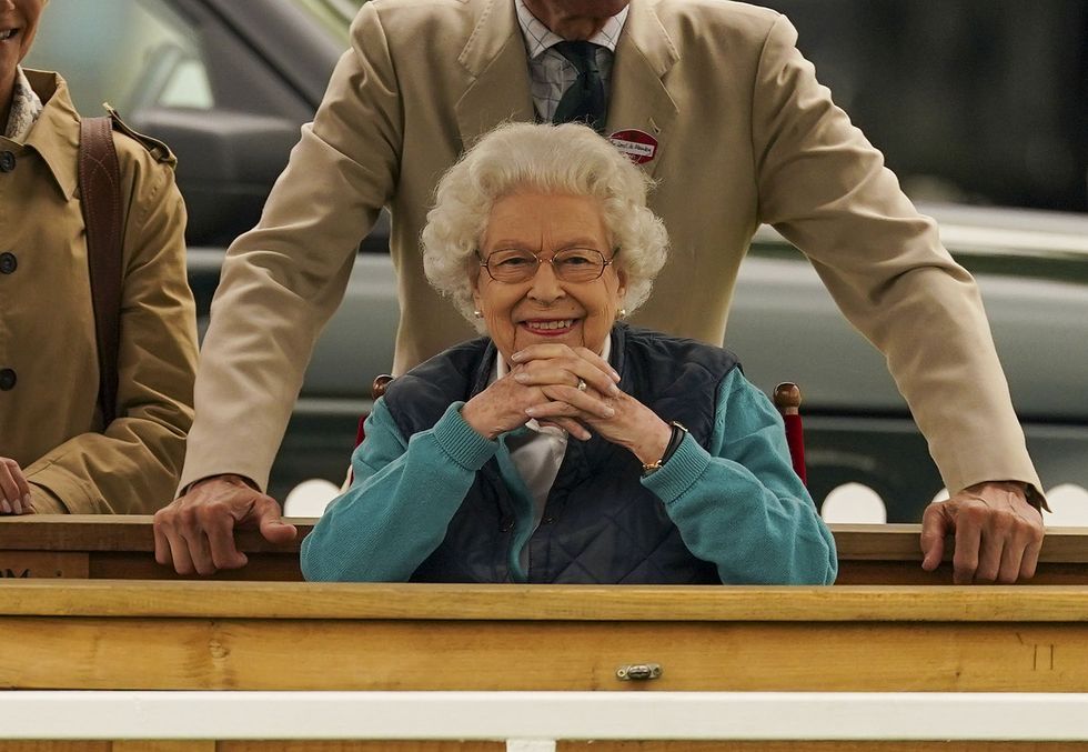 The Queen at the Royal Windsor Horse Show (Steve Parsons/PA)