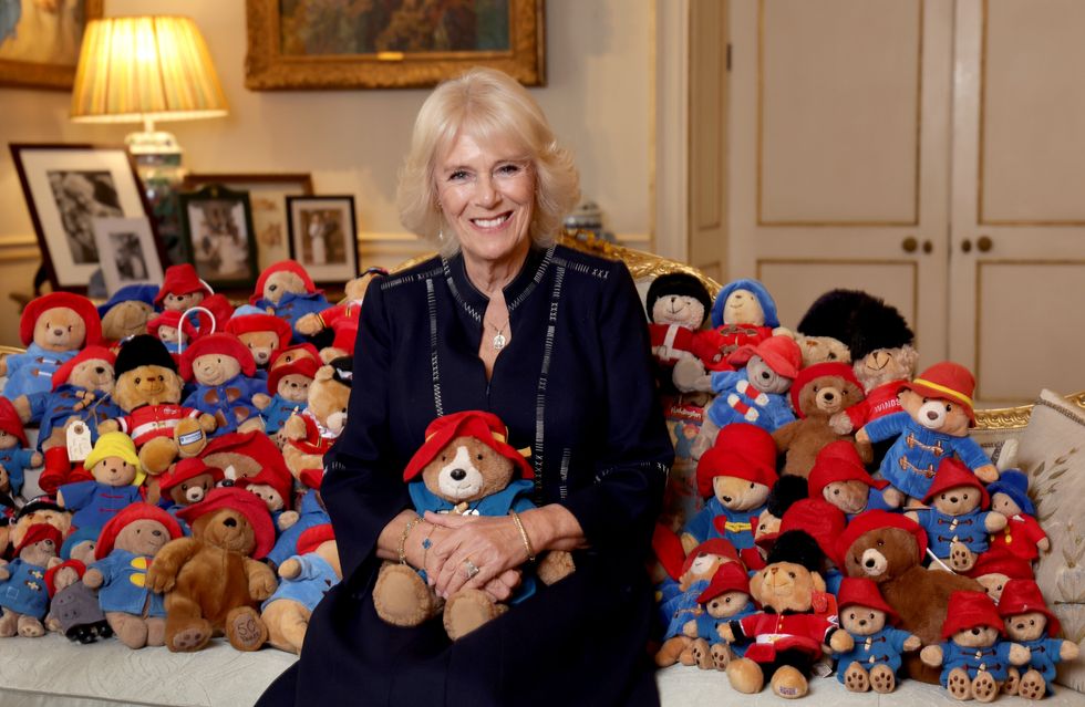 Camilla surrounded by Paddingtons as tributes to Queen donated to Barnardo’s