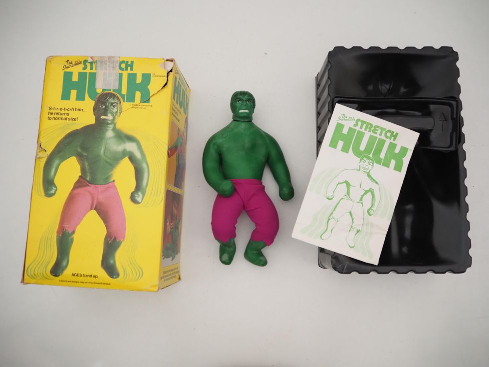 Rare Hulk stretch toy to go under the hammer this month