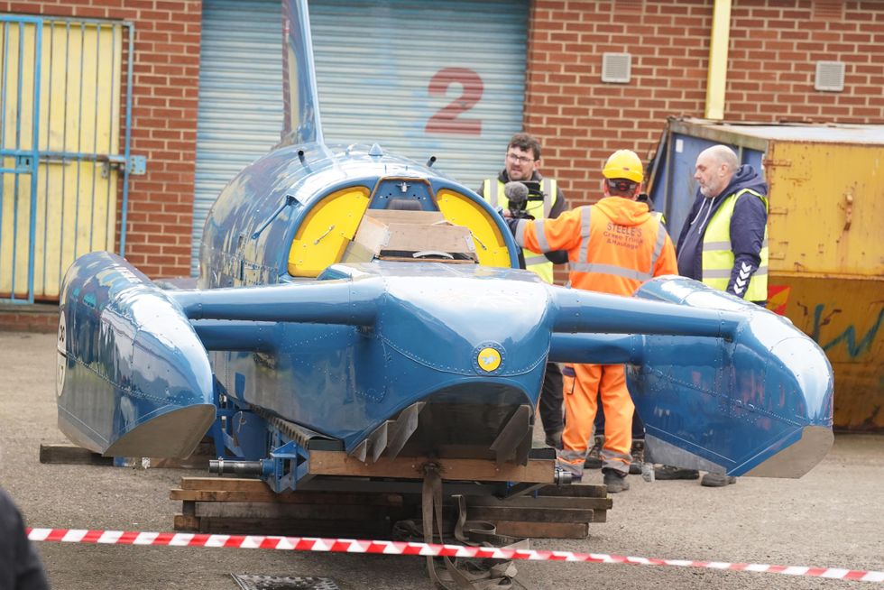 Donald Campbell’s Bluebird begins journey to its Lake District ‘spiritual home’