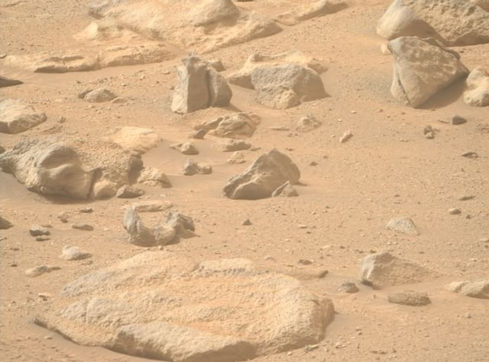 The rock is one of a number in the formation