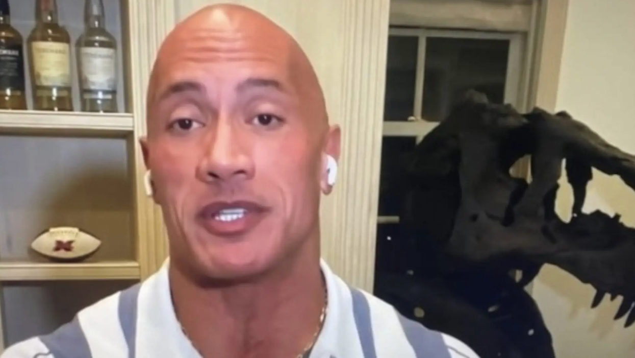 ​The Rock owns an actual T-Rex skull called 'Stan'