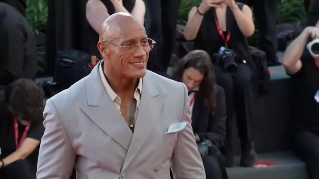 Dwayne 'The Rock' Johnson's dramatic new look has everyone talking at Venice Film Festival