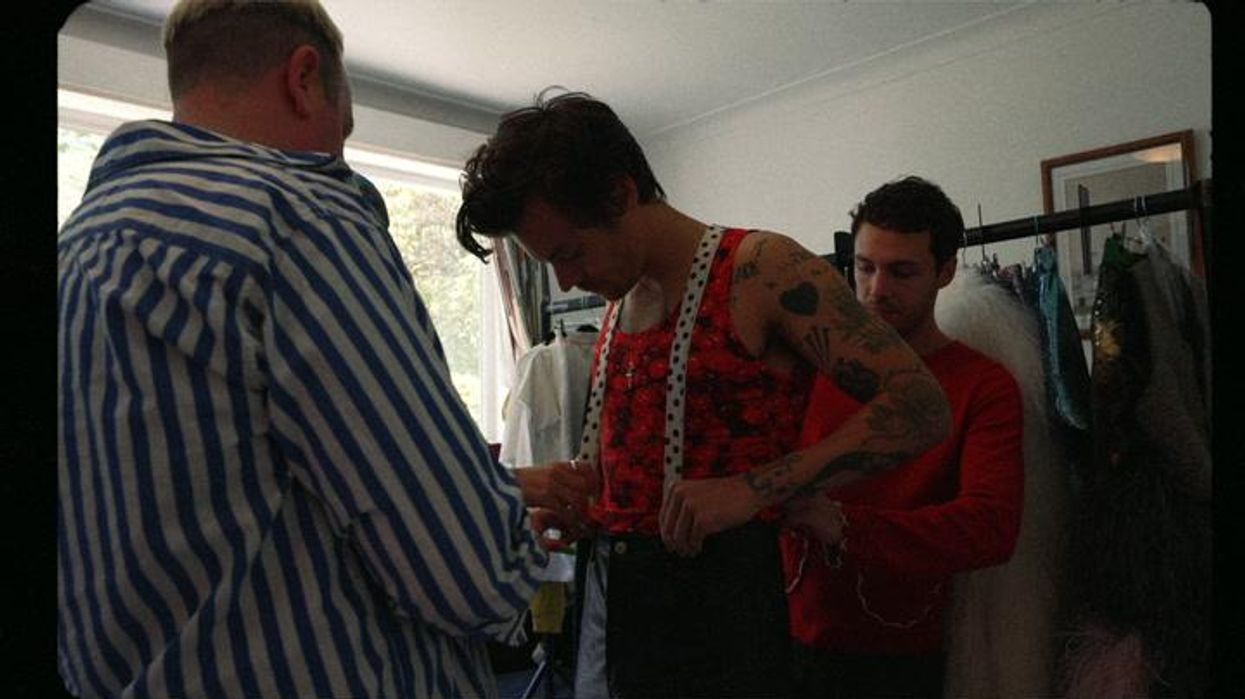 Harry Styles's Rolling Stone cover has dropped and it's breaking the internet