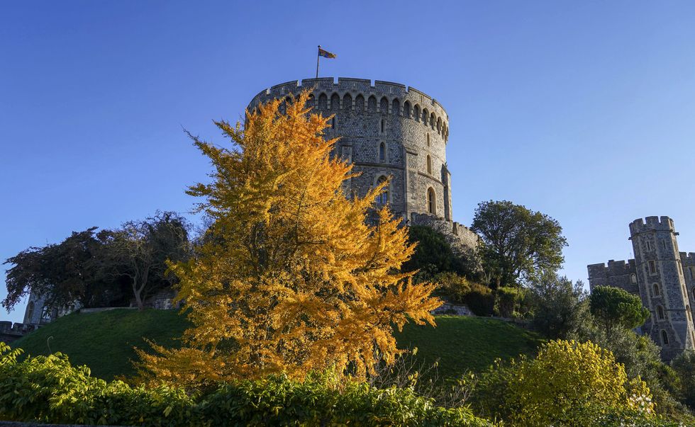 The Round Tower at Windsor Castle, Berkshire (Steve Parsons/PA)