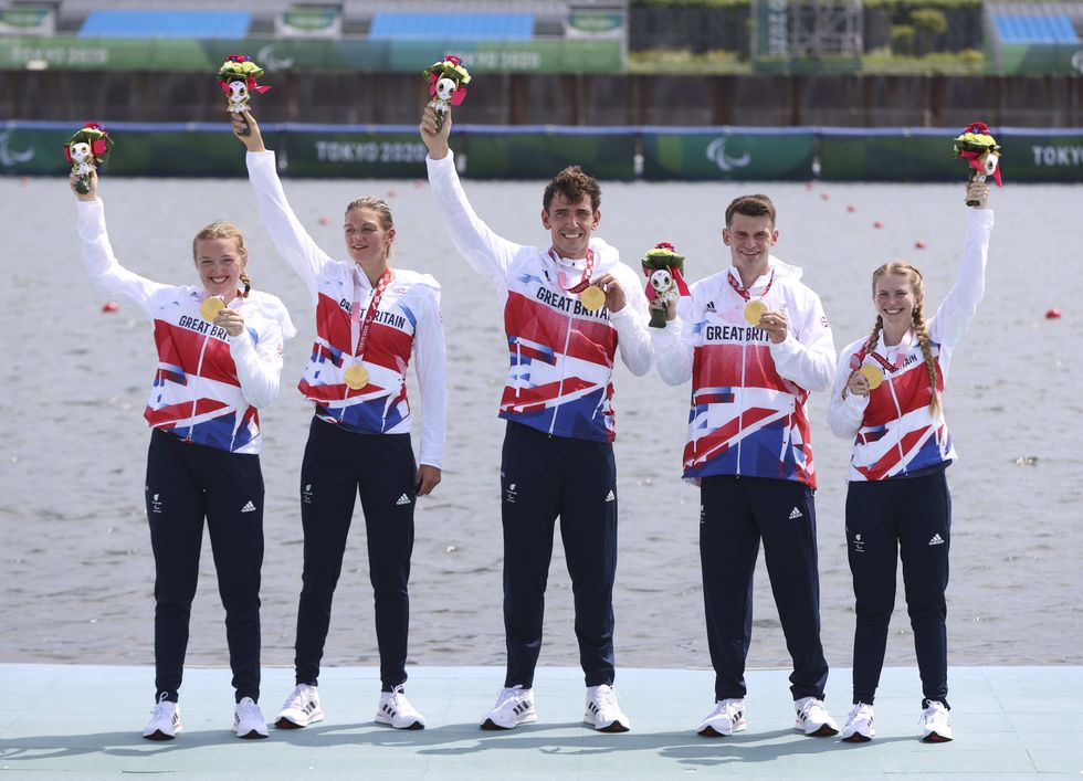 The rowers won gold in Tokyo (ParalympicsGB/PA)