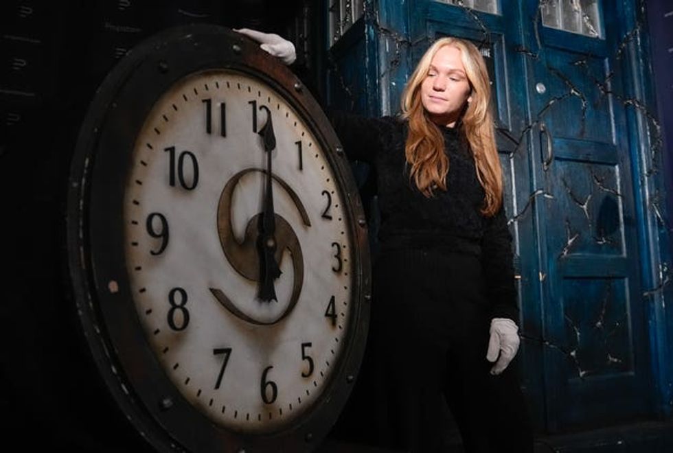 The Sardicktown clock from Doctor Who\u2019s 2010 Christmas special A Christmas Caro