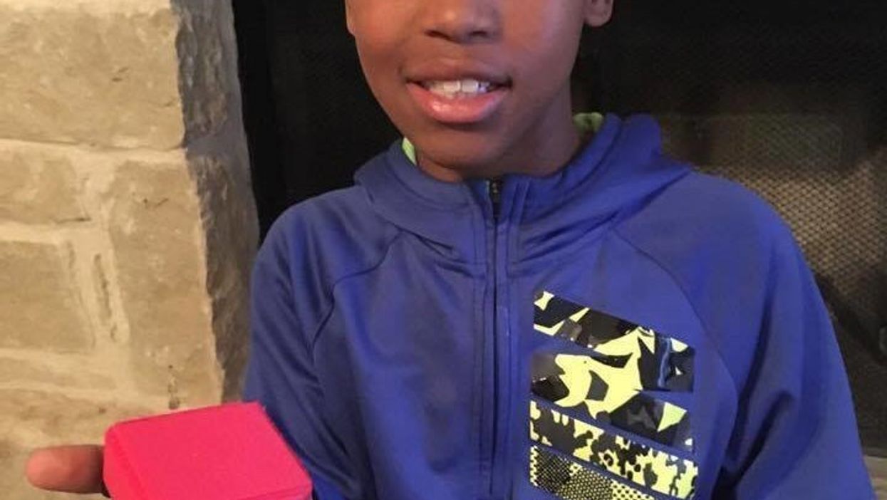 The schoolboy from McKinney in Texas hopes his invention will save lives