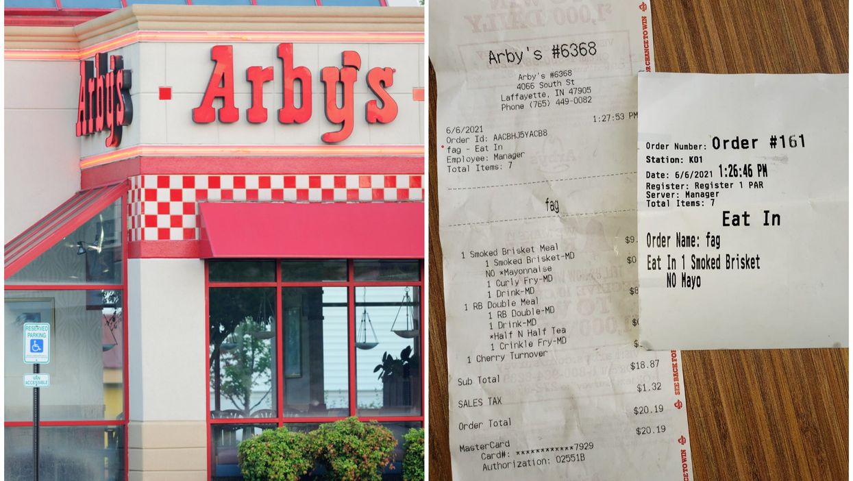 <p>The shocking incident occurred at an Indiana branch of the fast food chain Arby’s</p>