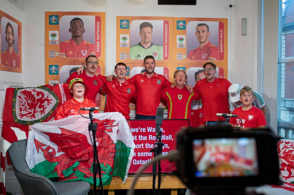 The song is expected to be released on September 30 and will raise money for fan charity Gol Cymru (Andrew Dowling)