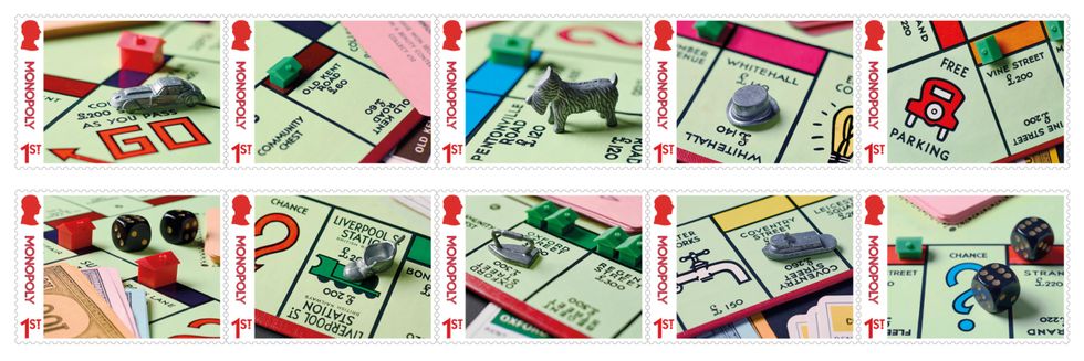 Pass go, collect Monopoly stamps