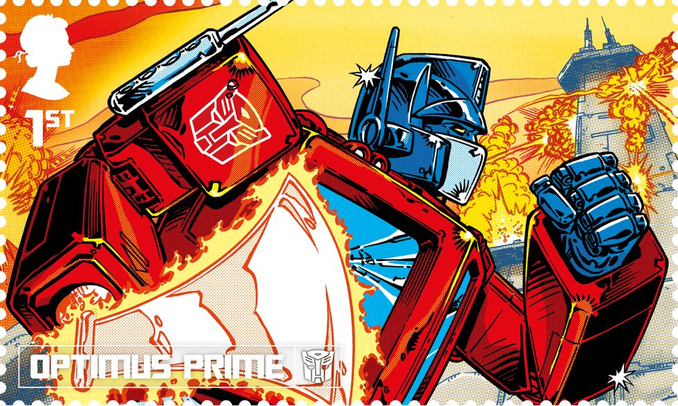 Royal Mail unveils Augmented Reality Transformers stamps