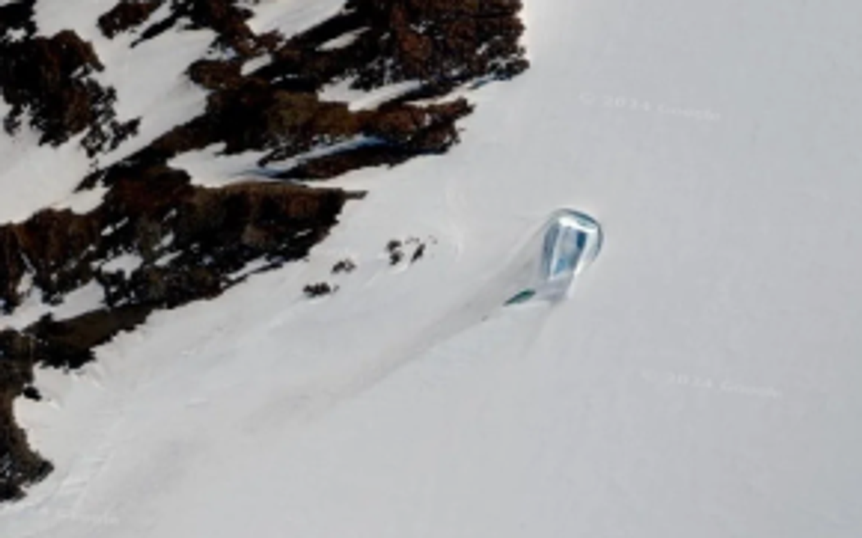 Conspiracy theorists discover 'giant door' in Antarctica thanks to Google Maps
