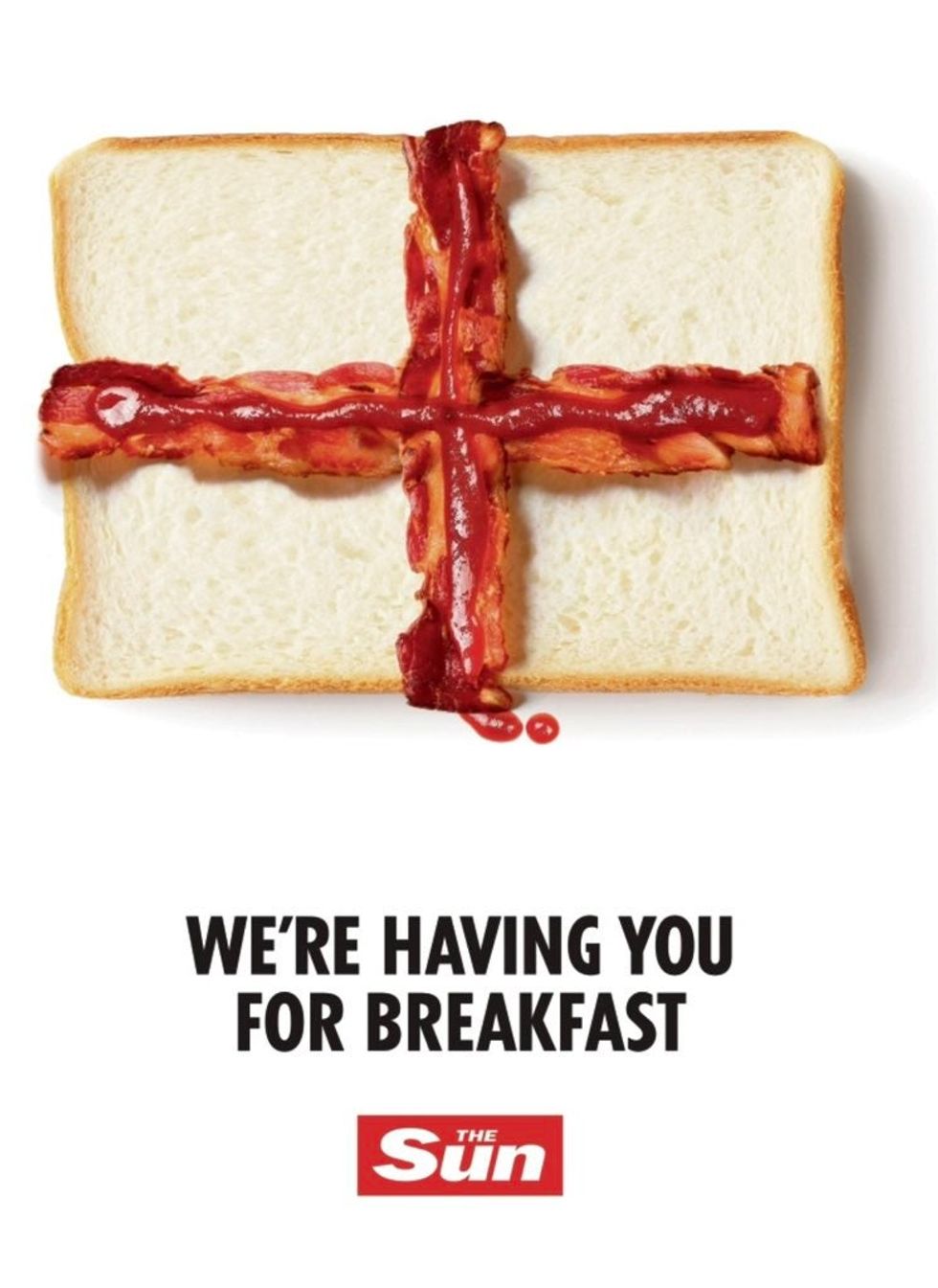 The Sun used the advertisement in the Denmark\u2019s paper, BT