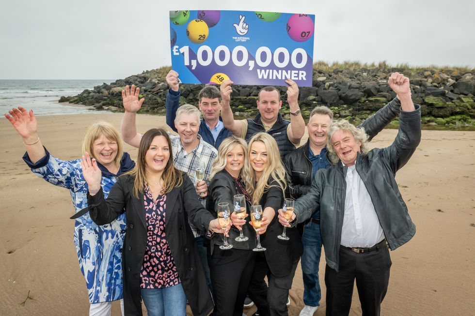 Lottery syndicate member won share of £1m on the day he retired