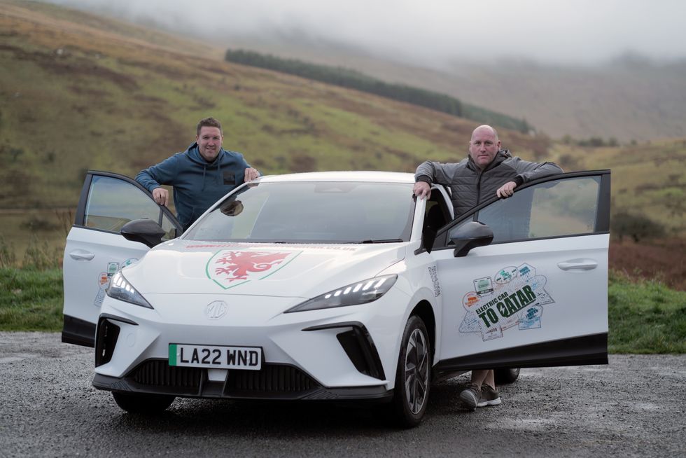 Football fans to drive to Qatar World Cup in electric car