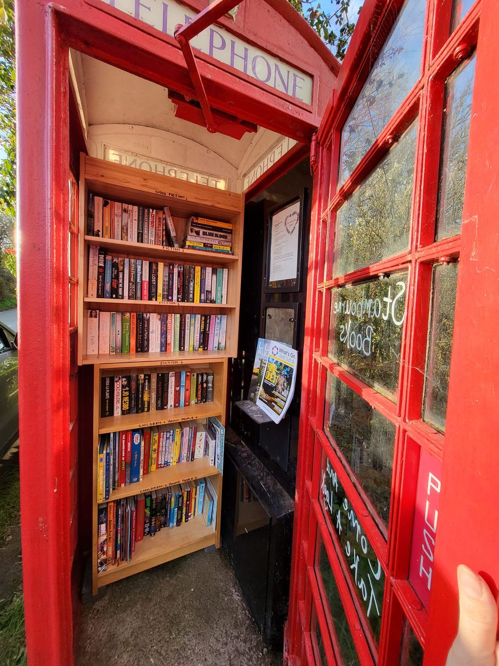 World Book Day: Red telephone box libraries bring ‘magic’ of books to community
