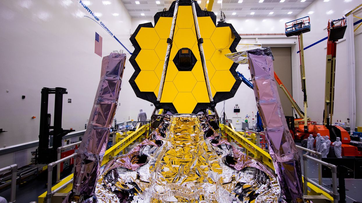 The telescope will be the largest and most powerful ever launched into space (Chris Gunn/Nasa)