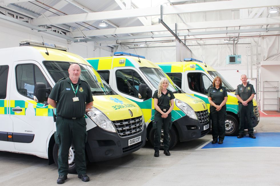 Three former South West ambulances heading for Ukraine