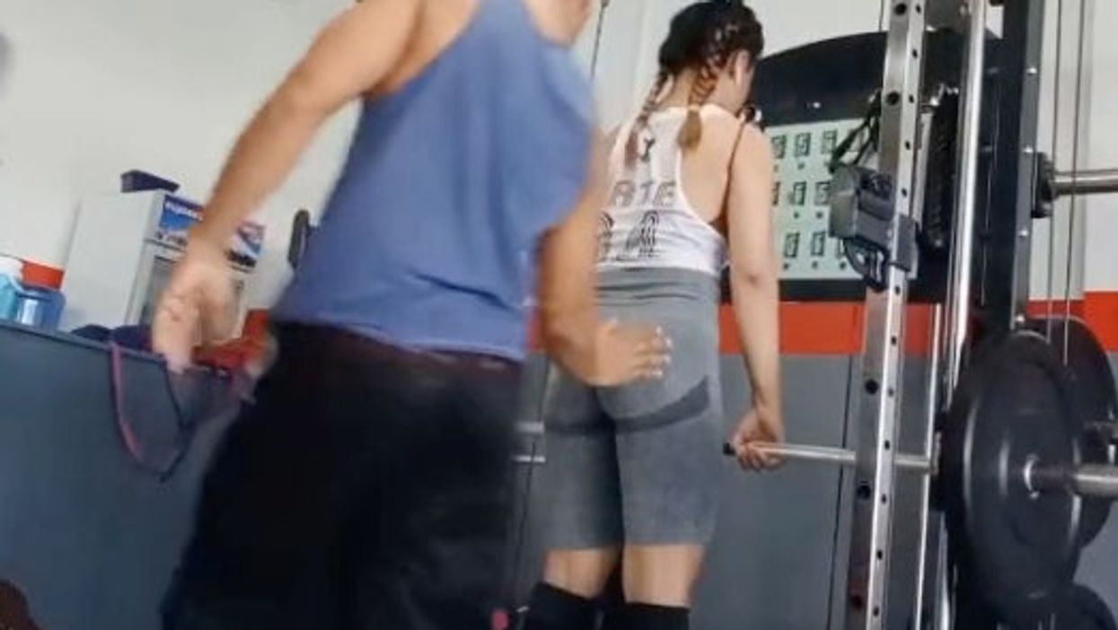 <p>The TikTok user captured the moment a repeat harasser grabbed at her body</p>