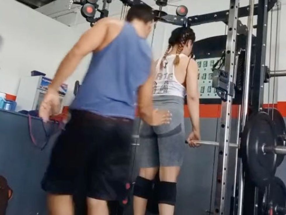 <p>The TikTok user captured the moment a repeat harasser grabbed at her body</p>