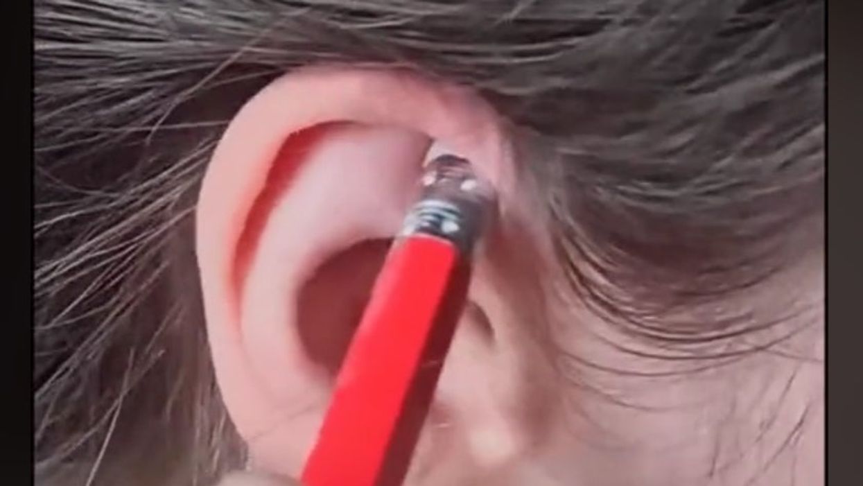 <p>The TikToker said: “Idk how, but it really works!! Try this!!”</p>