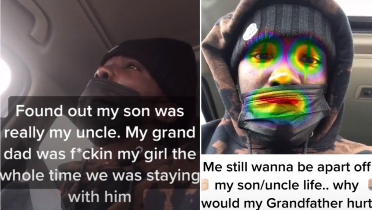 <p>The TikToker went viral when he revealed the earth-shattering news </p>