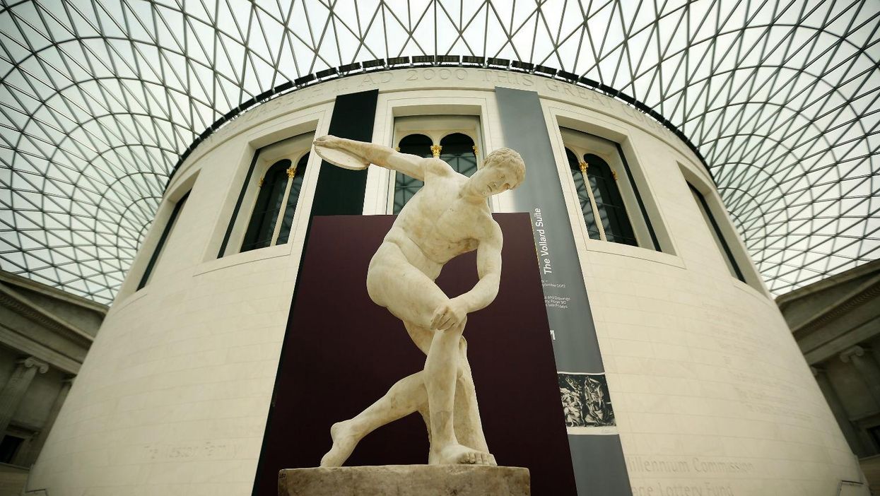 The Townley Discobolus at the British Museum