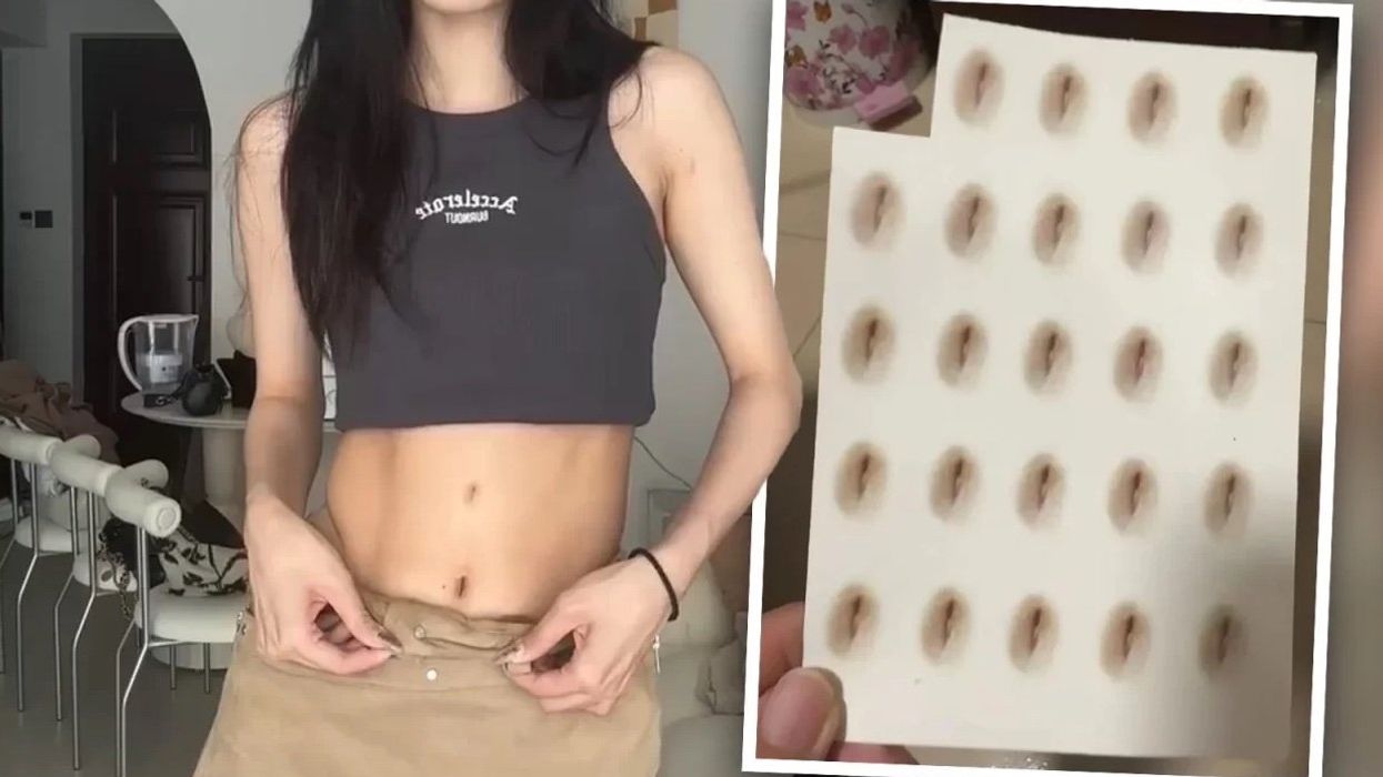 Fake belly buttons being sold online 'to make legs look longer'