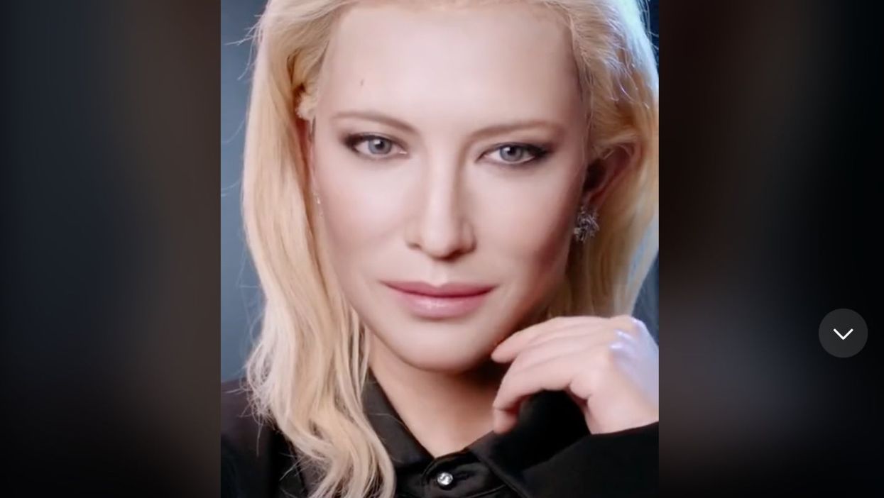 <p>The transformation to Kate Blanchett was particularly impressive</p>