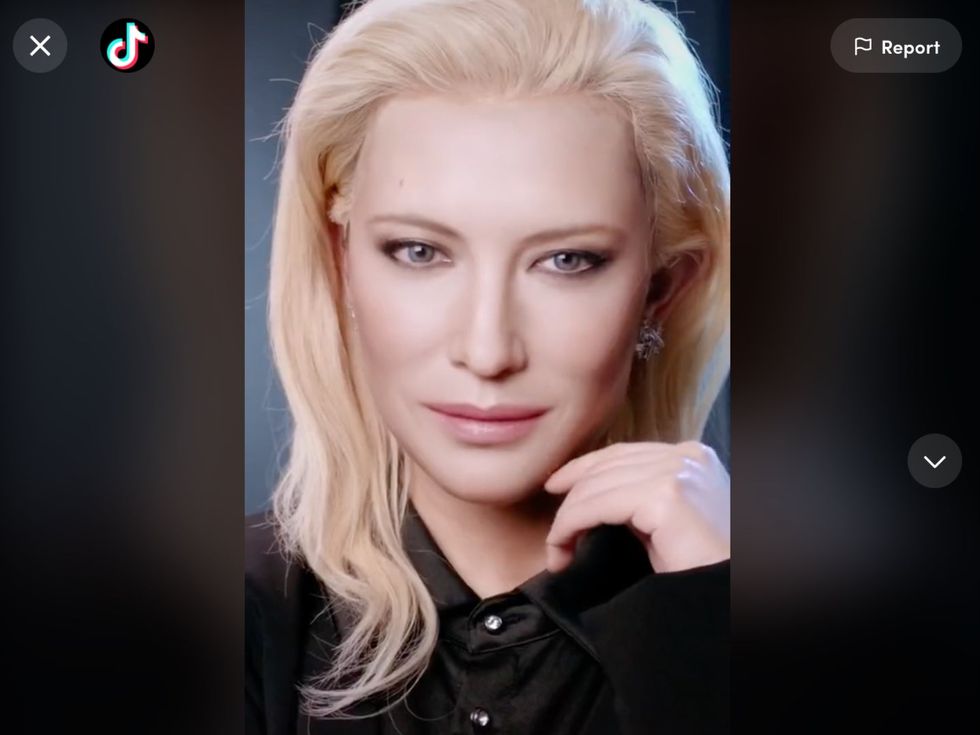 <p>The transformation to Kate Blanchett was particularly impressive</p>