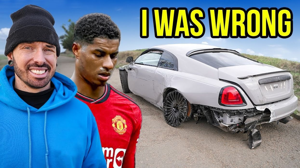 YouTuber reveals how Marcus Rashford crashed his £700k Rolls Royce