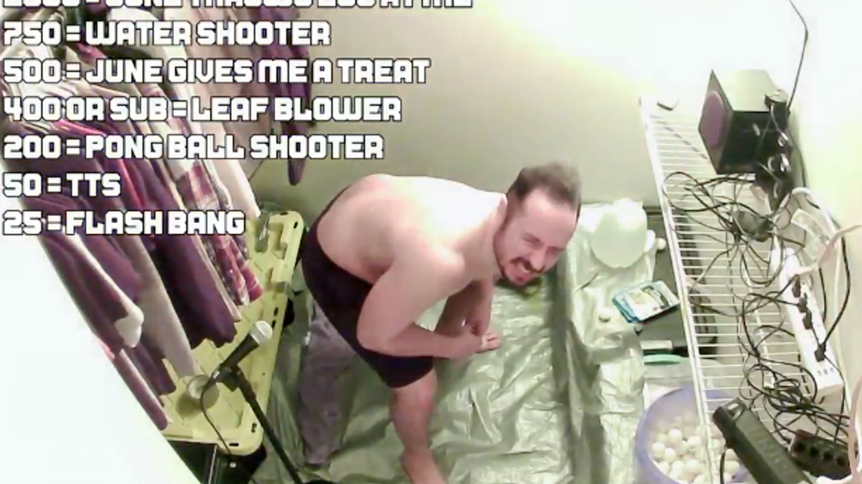 Twitch streamer admits defeat after letting fans ‘torture’ him in closet