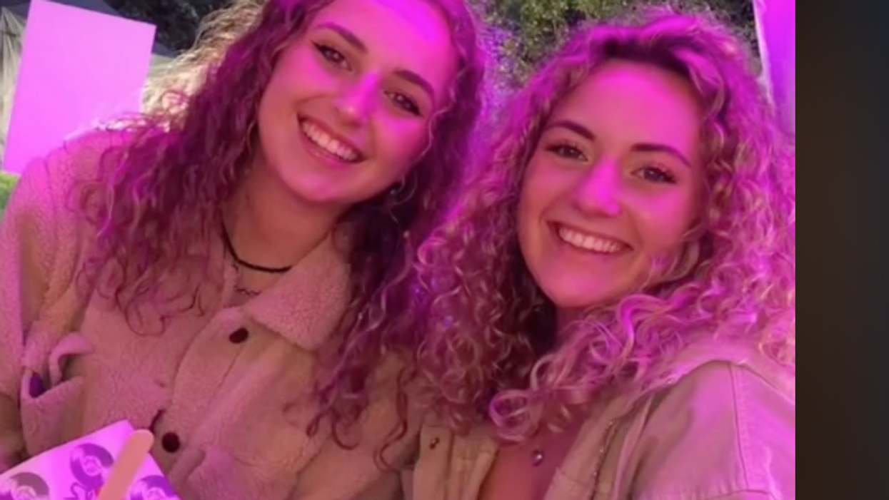 <p>The two girls met each other at university</p>