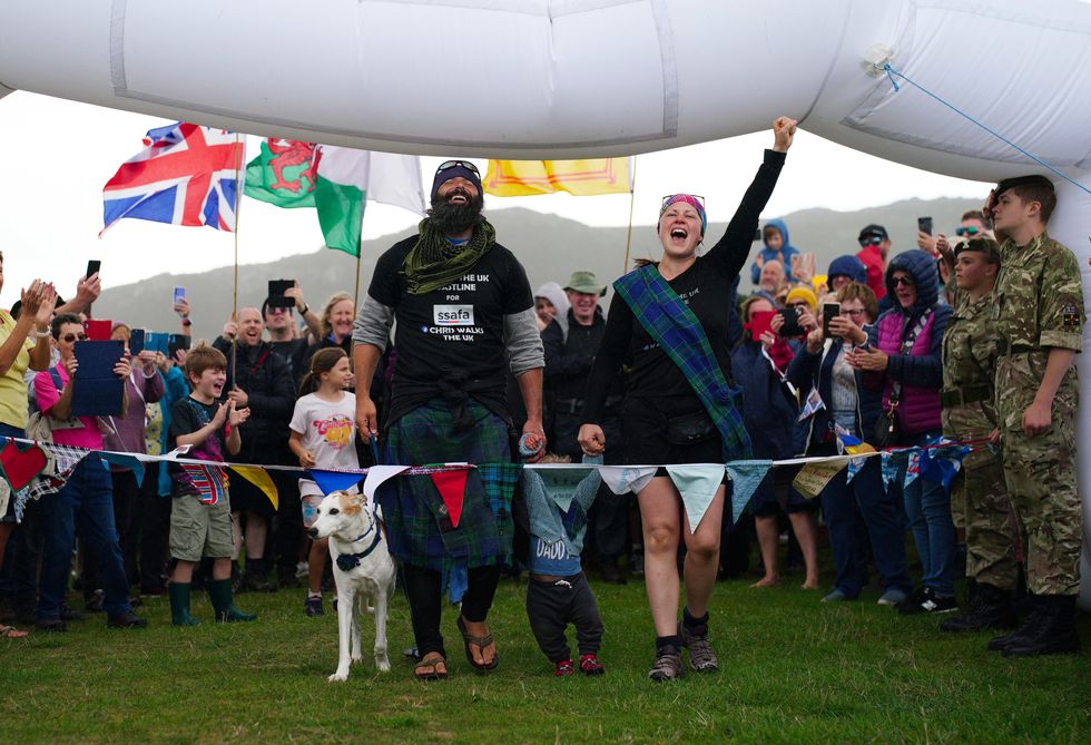 Ex-paratrooper raises £500k as he completes 19,000-mile coastline charity walk