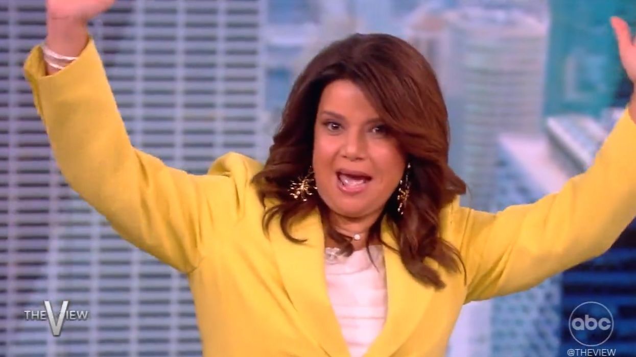 The View panellists celebrate Tucker Carlson's Fox exit in hilarious fashion