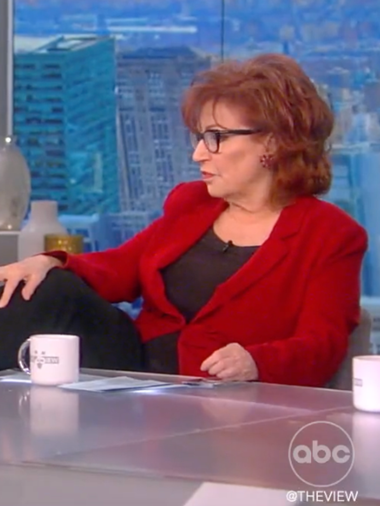 The View hosts compare each other's bare feet in bizarre segment