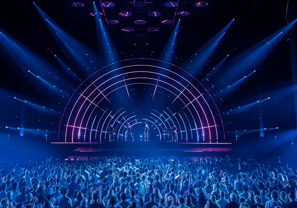 The virtual concert features 'Abbatars'