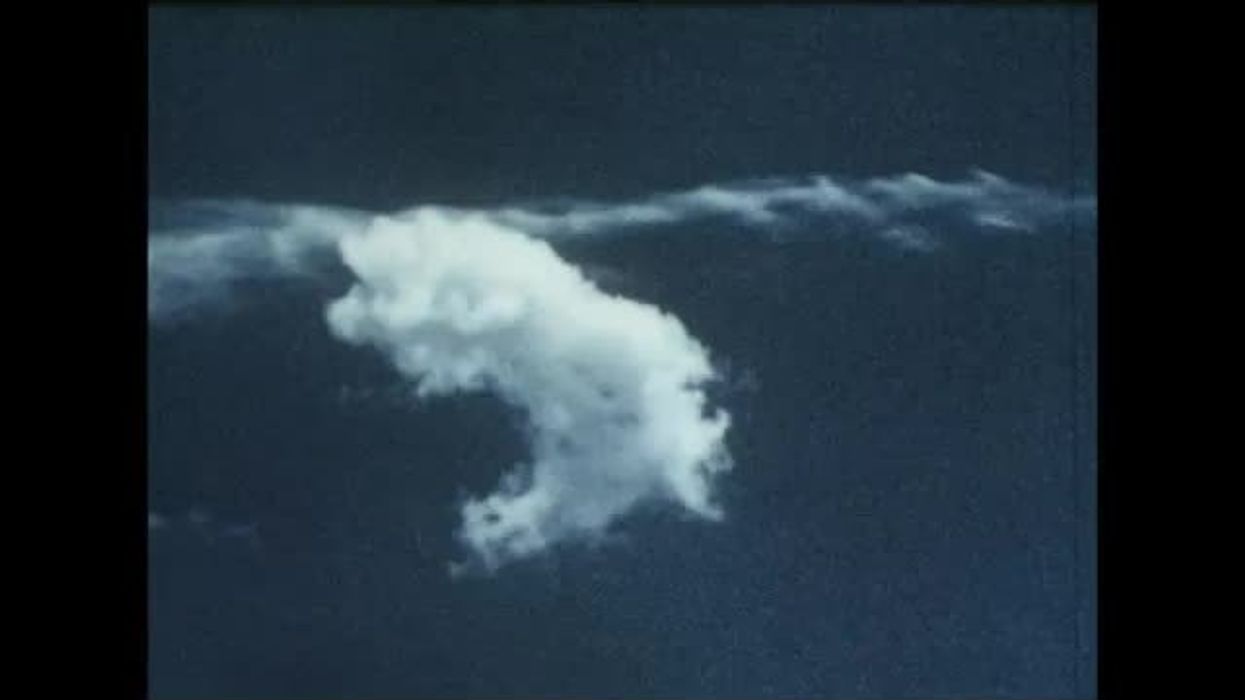 A huge new island is rising out of the ocean - and it's breathing out fire