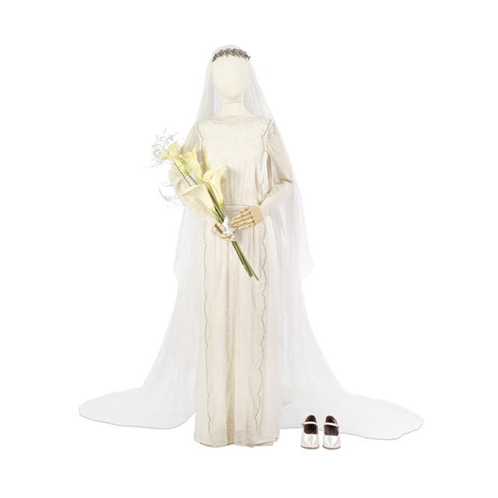 The wedding dress Michelle Dockery wore as Lady Mary Crawley in Downton Abbey