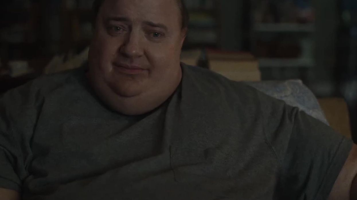 The trailer for 'The Whale' is finally here following film festival standing ovations