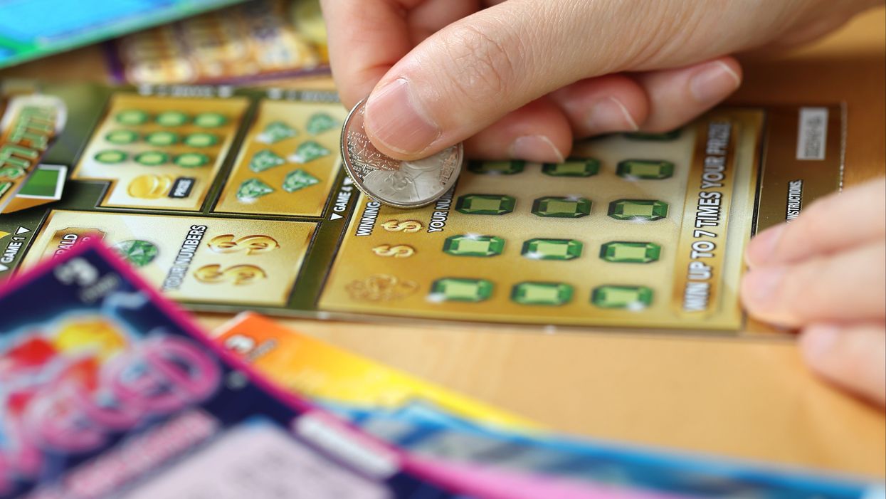 <p>The winning lottery remains missing and authorities are still searching for it </p>