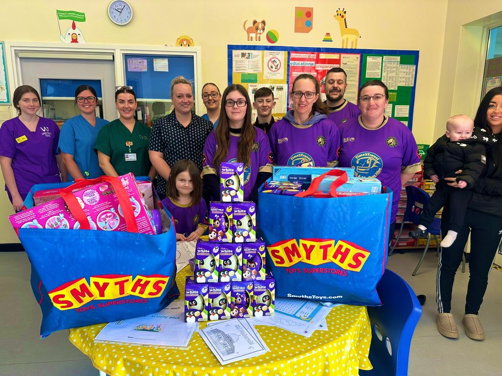 Wrexham sports club owner spreads Easter joy donating chocolate eggs to children