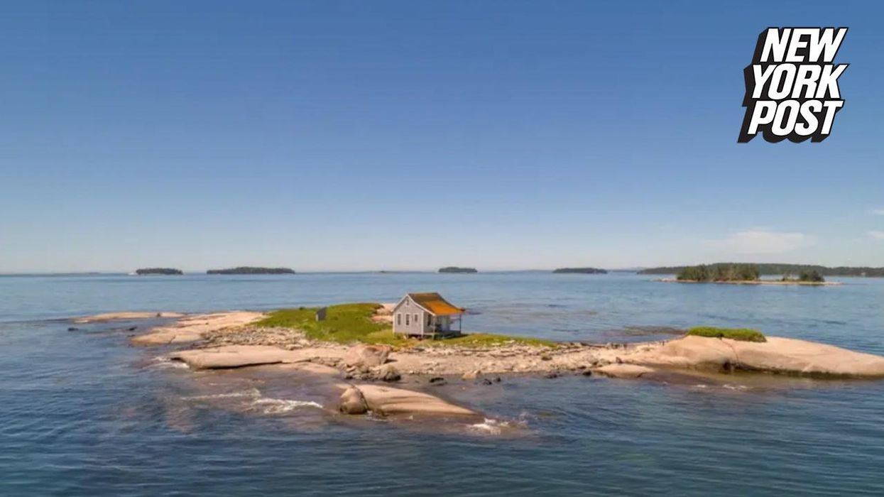 The 'world's loneliest home' on a deserted island goes up for sale at £260k