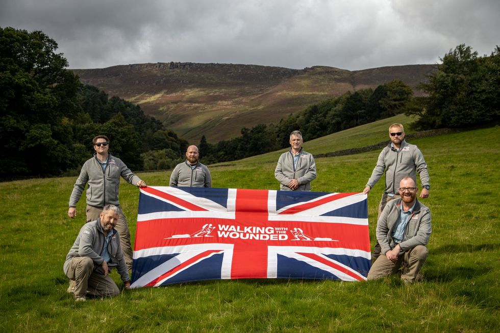 The WWTW team: Andy Phillips, Ben McComb, Dave Adams, Sean Gane, Ashley Winter (now support team) and Brian O\u2019Neill (WWTW/PA)