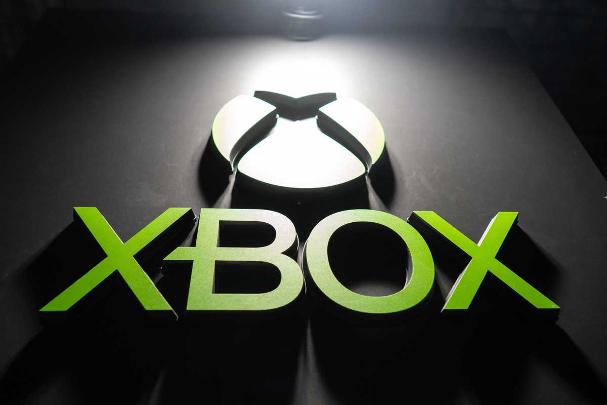 The Xbox logo is seen during the Tokyo Game Show 2024 at Makuhari Messe on September 26, 2024 in Chiba, Japan. The gaming exhibition is one of the world's largest and will be held through September 29th